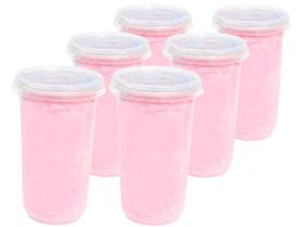 Algodão Doce Rosa Pote 20g C/6 Unid - Buschle Algodão Doce Rosa Pote 20g C/6 Unid - Buschle