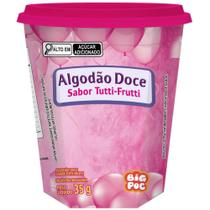 Algodao doce tutti-frutti pote 35g Algodao doce tutti-frutti pote 35g