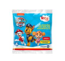 Algodão Em Bolas Hidrófilo Patrulha Canina 50g Topz Baby