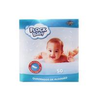 Algodão Flock Baby Quadrado 50 Unidades