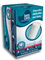 Algodao hidrofilico bem care c/25g