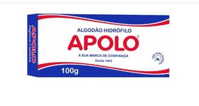 Algodão Hidrófilo 100% Algodão APOLO - Caixinha 100g