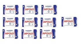 Algodão Hidrófilo Apolo 25g limpa pele - kit com 30 caixas