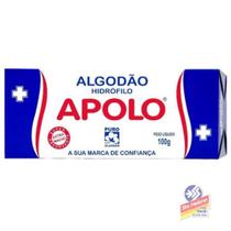 Algodão Hidrófilo Apolo caixa 100g