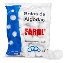Algodão Hidrófilo em Bola 100g Farol Uso Geral