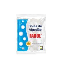 Algodão Hidrófilo em Bolas 100g- FAROL