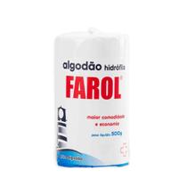 Algodão Hidrófilo Em Rolo 500g Cosméticos Manicure Médico - Farol