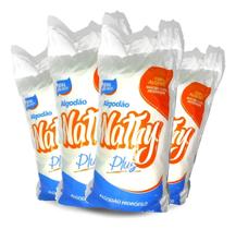 Algodão Hidrófilo Em Rolo Plus Nathy 100% Algodão 500 gramas kit 4 rolos Algodão Hidrófilo Em Rolo Plus Nathy 100% Algodão 500 gramas kit 4 rolos