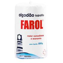Algodão Hidrófilo Farol 250g Rolo - C2500
