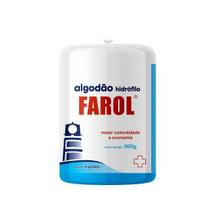 Algodão Hidrófilo Rolo 500g - FAROL