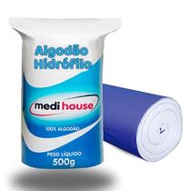 Algodão Hidrófilo Rolo 500g - Medi House