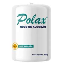 Algodão Hidrófilo Rolo 500g Polax Algodão Hidrófilo Rolo 500g Polax