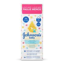 Algodão Johnson's Baby Quadrado 100 unidades Algodão Johnson's Baby Quadrado 100 unidades