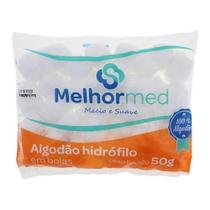 Algodão MelhorMed Bola 50g Não Estéril