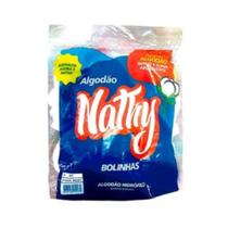Algodão Nathy Em Bolas 100 Gr - Kit C/ 6 Pacotes Algodão Nathy Em Bolas 100 Gr - Kit C/ 6 Pacotes