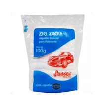 Algodão para Polimento 10 unidades 100g - Zig-Zag - ADERE