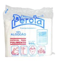 Algodao para polimento 100g - perola Algodao para polimento 100g - perola
