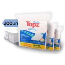 Algodão prensado quadrado TOPZ 300 unidades