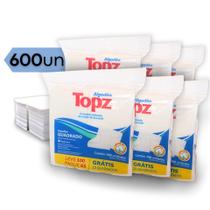 Algodão prensado quadrado TOPZ 600 unidades