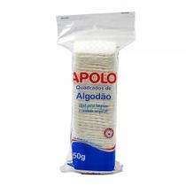 Algodão quadrado apolo 50g puro algodão Algodão quadrado apolo 50g puro algodão