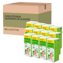 Algodao Quadrado Bellacotton Bebe Kit com 12 und