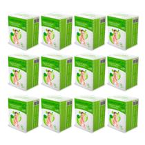 Algodão Quadrado Puro Bellacotton Biodegradável Kit 12 Pacotes c/ 50 Unidades