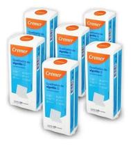 Algodão Quadrado Sem Perfume Cremer Bebê Limpeza Pele 100 Un