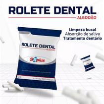 Algodão Rolete Odontológico SSPlus 100 Unidades