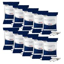 Algodão Rolete SSPLUS Kit com 10 Pacotes de 100 Unidades Cada