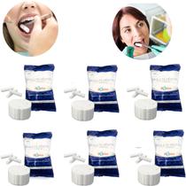 Algodão Rolo Dental Procedimentos Bucal Kit 6 Pacotes C/100 Unidades Algodão Rolo Dental Procedimentos Bucal Kit 6 Pacotes C/100 Unidades