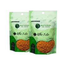 Alho 100% Natural Frito Kit 2 Alta Qualidade Pouch 50G Alho 100% Natural Frito Kit 2 Alta Qualidade Pouch 50G