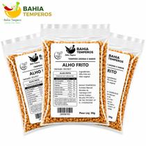 Alho Frito Crocante Natural 250g Tempero Pronto Para Finalizar Carnes, Arroz, Saladas e Lanches Alho Frito Crocante Natural 250g Tempero Pronto Para Finalizar Carnes, Arroz, Saladas e Lanches