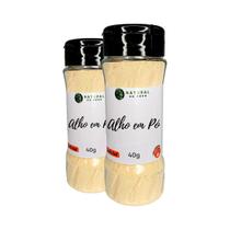 Alho Importado Premium Em Pó Kit 2 Pote Com Dosador 55G Alho Importado Premium Em Pó Kit 2 Pote Com Dosador 55G