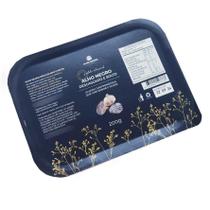 Alho Negro Descascado e Solto Artesanal Bandeja 200g Alho Negro do Sítio