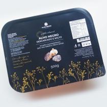 Alho Negro Descascado e Solto Artesanal Bandeja 500g Alho Negro do Sítio
