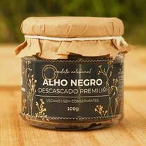 Alho Negro Premium Vegano Descascado 100g - Alho Negro do Sitio