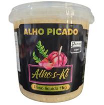 Alho Picado 1 kg - Sem Conservantes