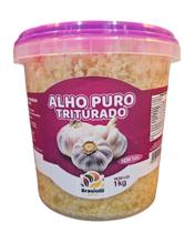Alho triturado puro sem sal