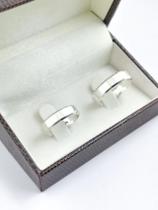 Aliança (5mm) com Chanfro Lateral I Prata 925 Aliança (5mm) com Chanfro Lateral I Prata 925