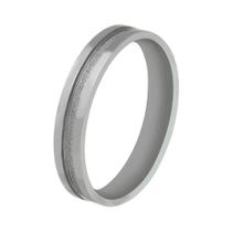 Aliança Aço Reta Anatômica 4mm Polida Aliança Aço Reta Anatômica 4mm Polida