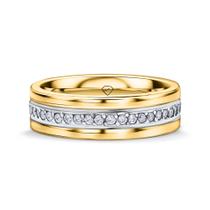 Aliança Amalfi em ouro 18k 5mm