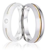 Aliança Anel Feminino/masculino Fio Ouro 18k 6mm