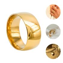 Aliança Avulsa 8mm Grossa Ouro 18K Tungstênio Aliança Avulsa 8mm Grossa Ouro 18K Tungstênio