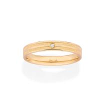 Aliança banhada a ouro com zircônia BRANCO 513533 Rommanel Cor:BRANCOTamanho:16 Aliança banhada a ouro com zircônia BRANCO 513533 Rommanel Cor:BRANCOTamanho:16