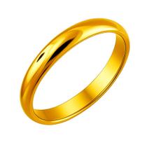 Alianca Banhada Ouro 18k 3mm Tradicional Anatômica Tungstênio Casamento Noivado Compromisso Luxo