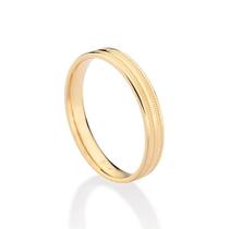Aliança banhada ouro 18k 513534