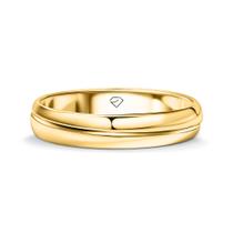 Aliança Cinque Terre Em Ouro 18k 4mm Aliança Cinque Terre Em Ouro 18k 4mm