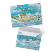 Aliança com Deus Envelope Colado para Igreja - 100 Unidades em Papel Offset Aliança com Deus Envelope Colado para Igreja - 100 Unidades em Papel Offset
