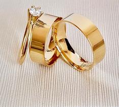 Alianca Cronos de 5mm de largura, lisas