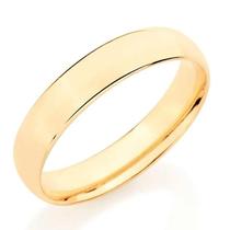 Aliança de casamento fina e noivado banhado ouro 3x 24k 18k e 22k banhada rommanel lisa anatômica 4mm unissex 511026 Aliança de casamento fina e noivado banhado ouro 3x 24k 18k e 22k banhada rommanel lisa anatômica 4mm unissex 511026